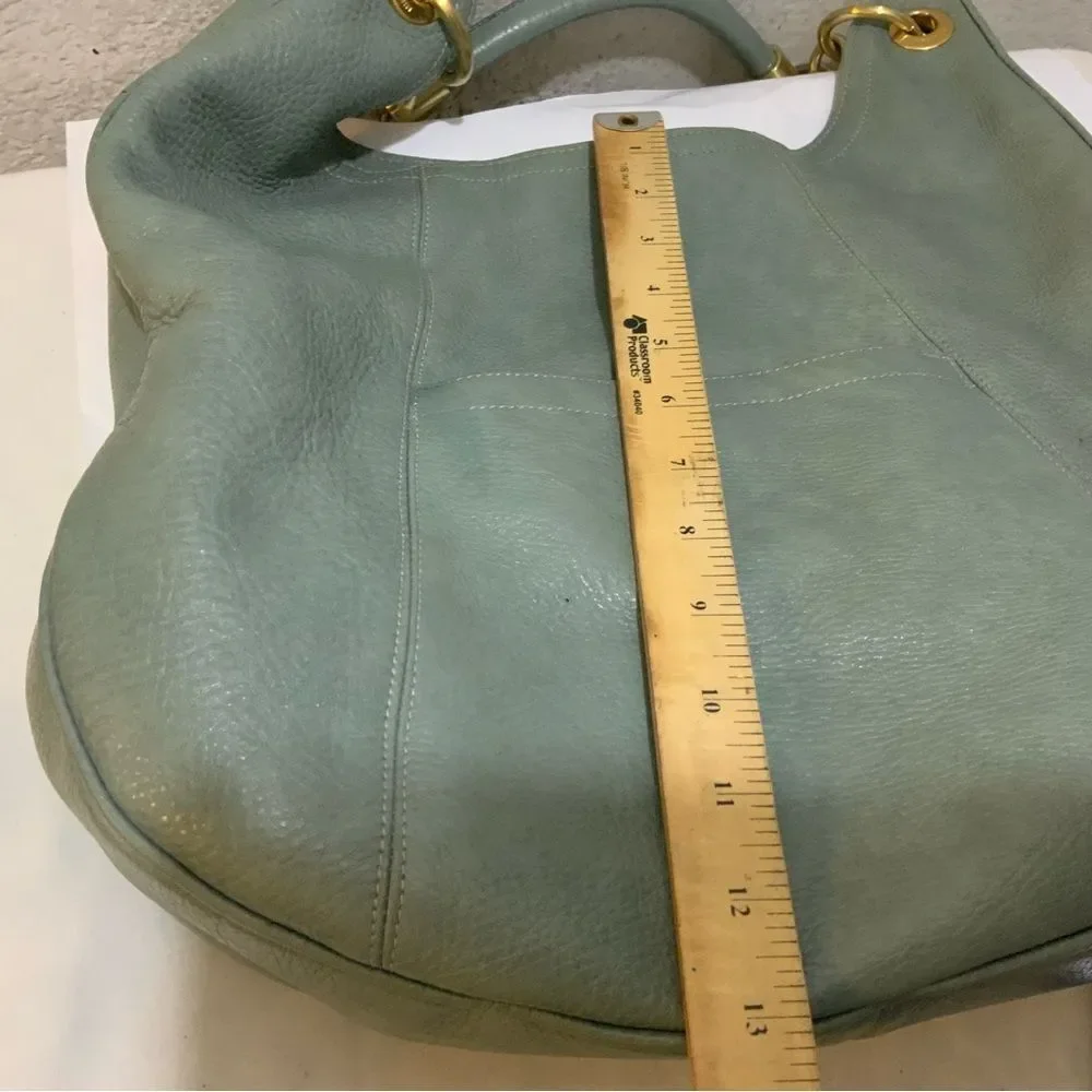 Brahmin Large Pebbled Leather Shoulder  Hobo Bag RARE
